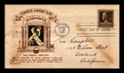 DR JIM STAMPS US COVER JANE ADDAMS FAMOUS AMERICANS FDC CROSBY PHOTO CACHET
