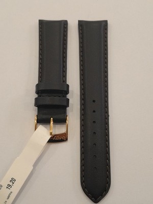 Brosway Genuine Leather Watch Strap Dark Brown 20mm 2-Piece Wrist Band