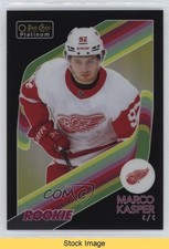 2023-24 O-Pee-Chee Platinum Retro Pack Wars Black Variant Marco Kasper READ 0h9s