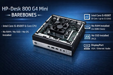 🖥️ Mini PC HP EliteDesk 800 G4 35W - CPU Barebone instalada, i5-8500T,