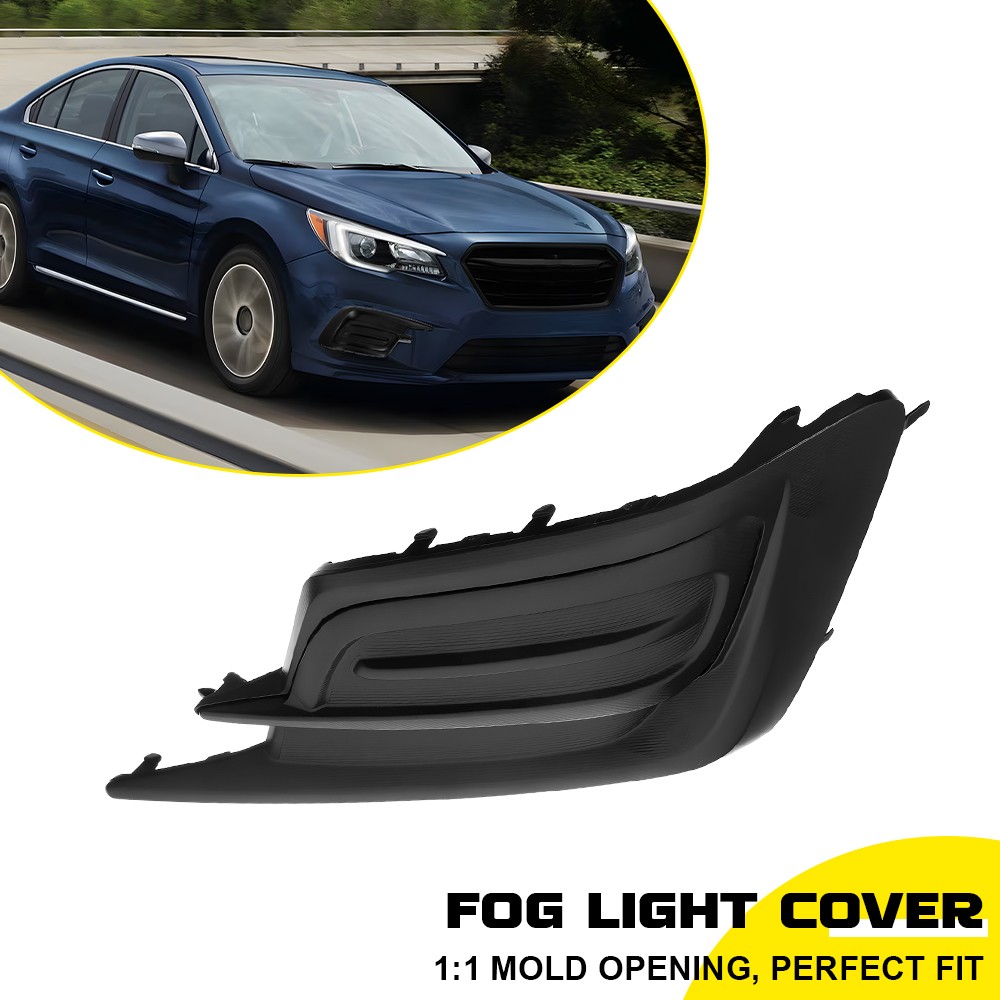 ABS Fog Light Cover Trim Bezel Fit 2018-2019 Subaru Legacy Black Front Right EAW