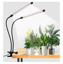 GooingTop LED Grow Light,6000K Full Spectrum Clip Plant Growing Lamp