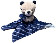 Just One You Carters Tiger Cat Lovey Security Blanket Plush Blue Gray Stripes