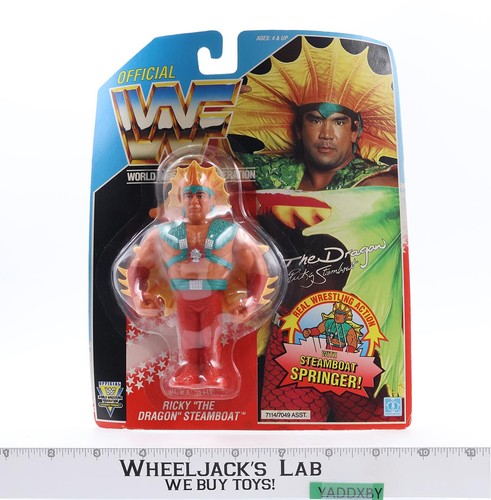 Ricky The Dragon Steamboat FRENCH WWF Wrestling 19...