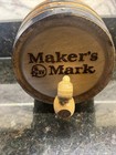 Wooden Whiskey, Barrel Maker’s Mark Wooden Whiskey Barrel 9.5”Lx6.5”W — photo 7