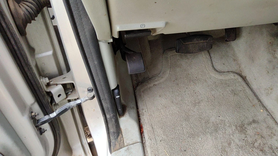 Lincoln Aviator 2003 conjunto de pedal de freno de estacionamiento unidad de emergencia completa OEM Foto 4 de 4