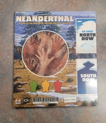 Neanderthal Game Board 2nd Edition Map