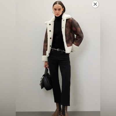 Statement Reversible Jacket by Apparis   Charlie Mixed Media Design