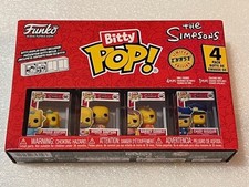 Los Simpson Maggie Simpson Funko Bitty Pop! Paquete de 4 minifiguras Chief Wiggum