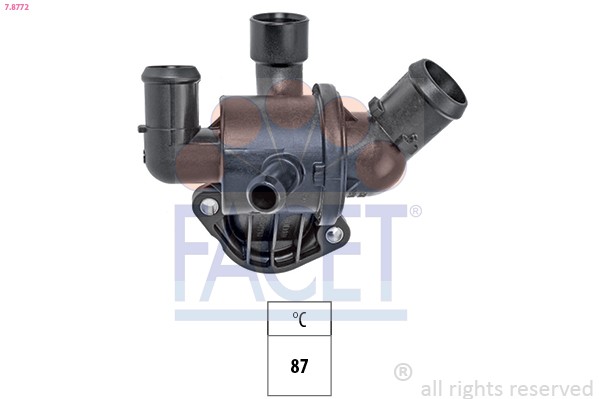 Thermostat FACET 7.8772 - Solution idéale contre la surchauffe moteur