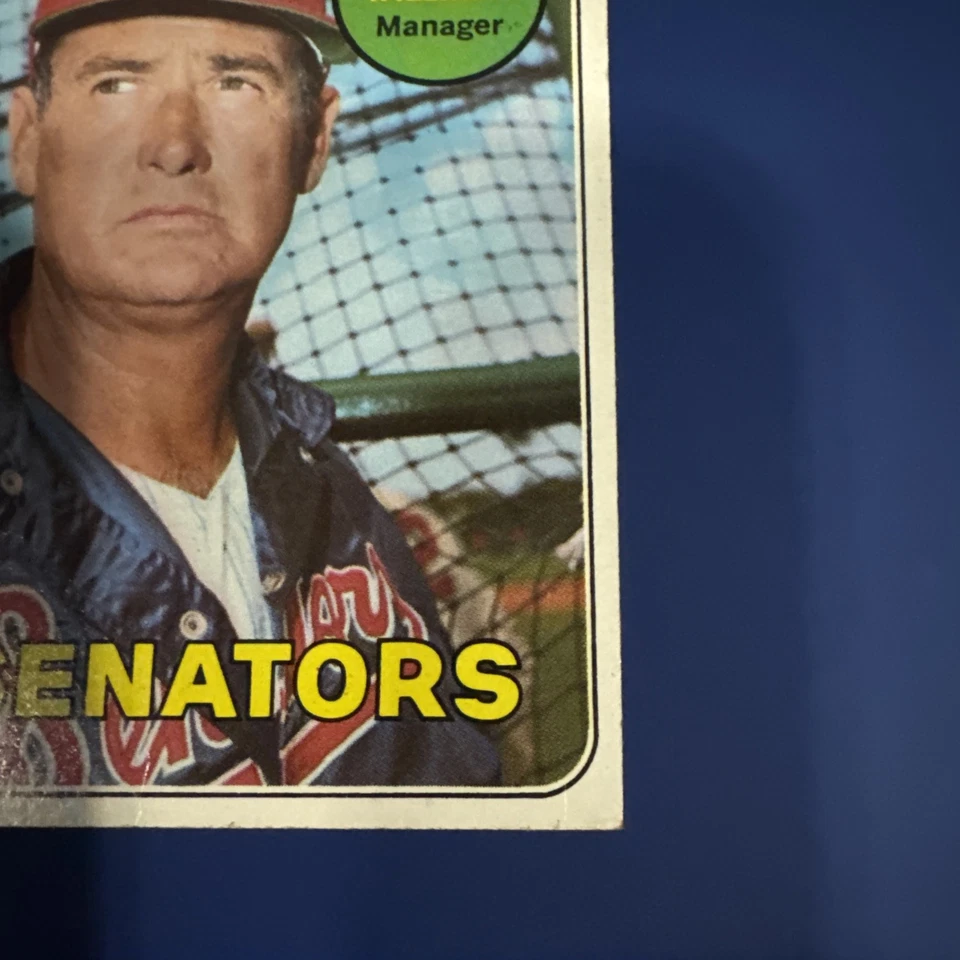 Ted Williams 1969 Topps No650 - Изображение 3 из 4