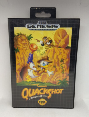 Sega Genesis Quackshot Starring Donald Duck OVP