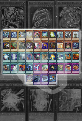 KAIBA'S DECK 44 | Blue Azure Eyes White Silver Ultimate Dragon Stone YuGiOh | eBay KAIBA'S DECK 44 | Blue Azure Eyes White Silver Ultimate Dragon Stone YuGiOh | eBay