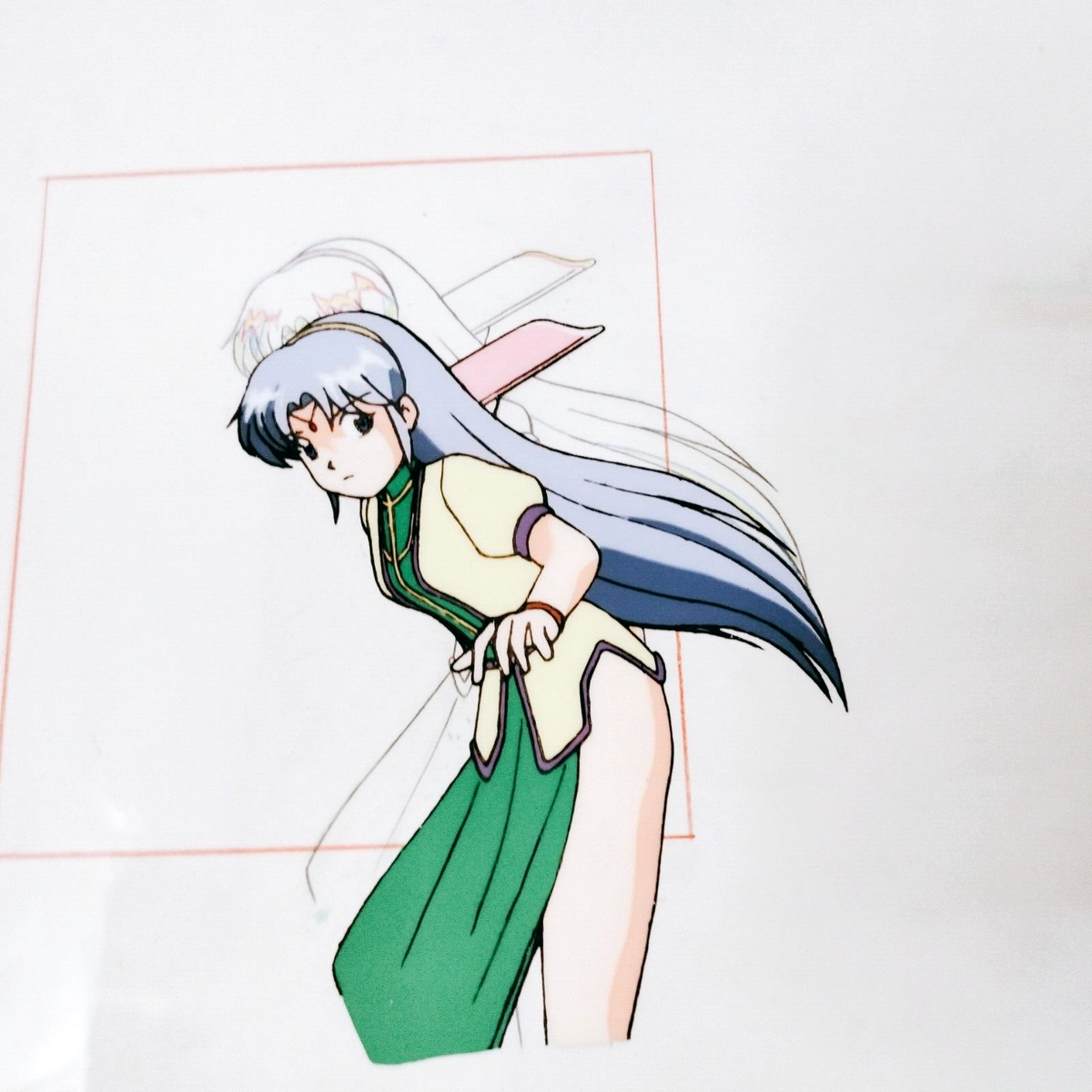 Anime Cel ＆ Raw Megami Paradise Animation Megami Tengoku Genga