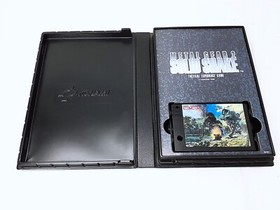 Metal Gear 2 Solid Snake MSX 2 Game Cartridge Konami Boxed Manual CIB Tested