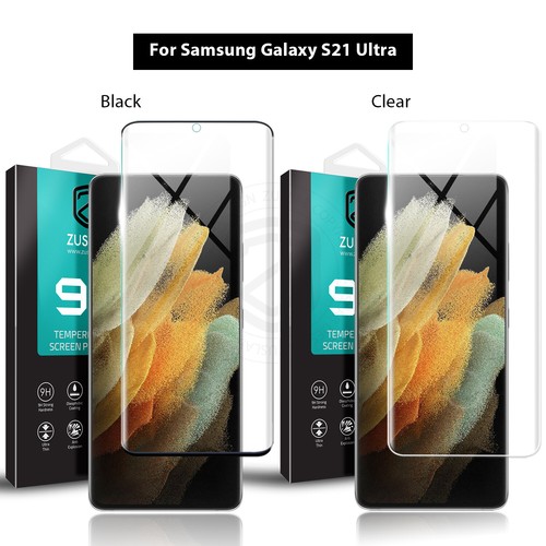 For Samsung S25 S24 S23 S22 S21 S20 Ultra FE S10 Tempered Glass Screen Protector - Photo 31 sur 72
