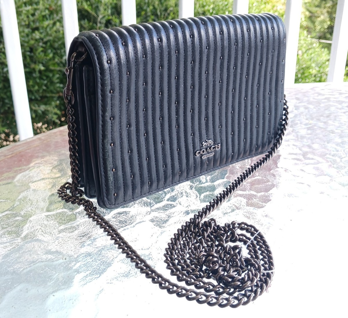 Nueva333　COACH パーティーバッグ F17414 黒 コーチ COACH バッグ （ブラック） -ファッション通販 FASHION