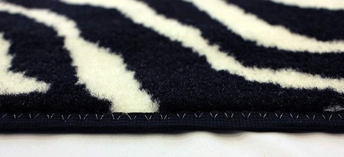 Koeckritz Zebra Print Custom Cut Economy Indoor Rug | Non-Slip Rubber Backing - Picture 6 of 6