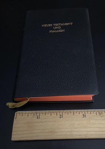 Vintage German 1956 New Testament And Psalms Pocket Holy Book By D Martin Luther - Picture 5 of 15