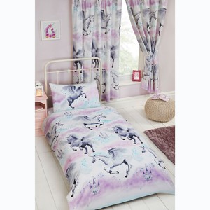 single unicorn bedding
