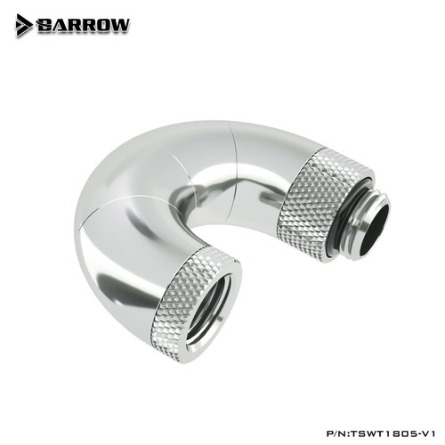 Barrow G1/4" Adattatore Serpente Girevole 180 Gradi Maschio a Femmina Penta Rotante 5 Vie S - Foto 1 di 4