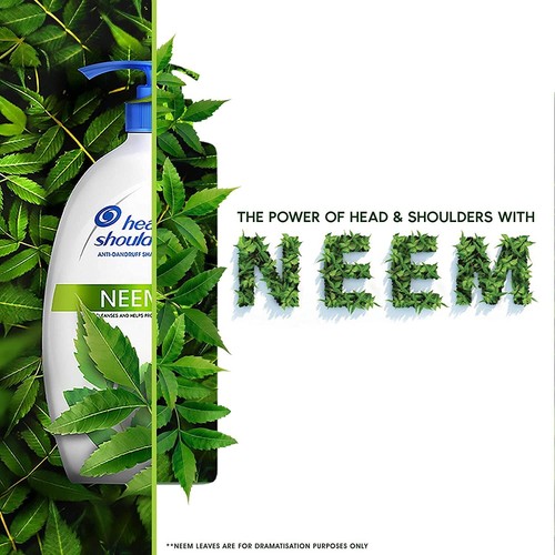 Head & Shoulders Neem Anti - Dandruff Hair Shampoo 650ml, - Picture 4 of 9