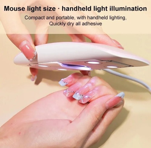UV Nagel Trockner Maschine Maniküre UV Lampe Nageltrockner mit USB-Kabel - Bild 2 von 7