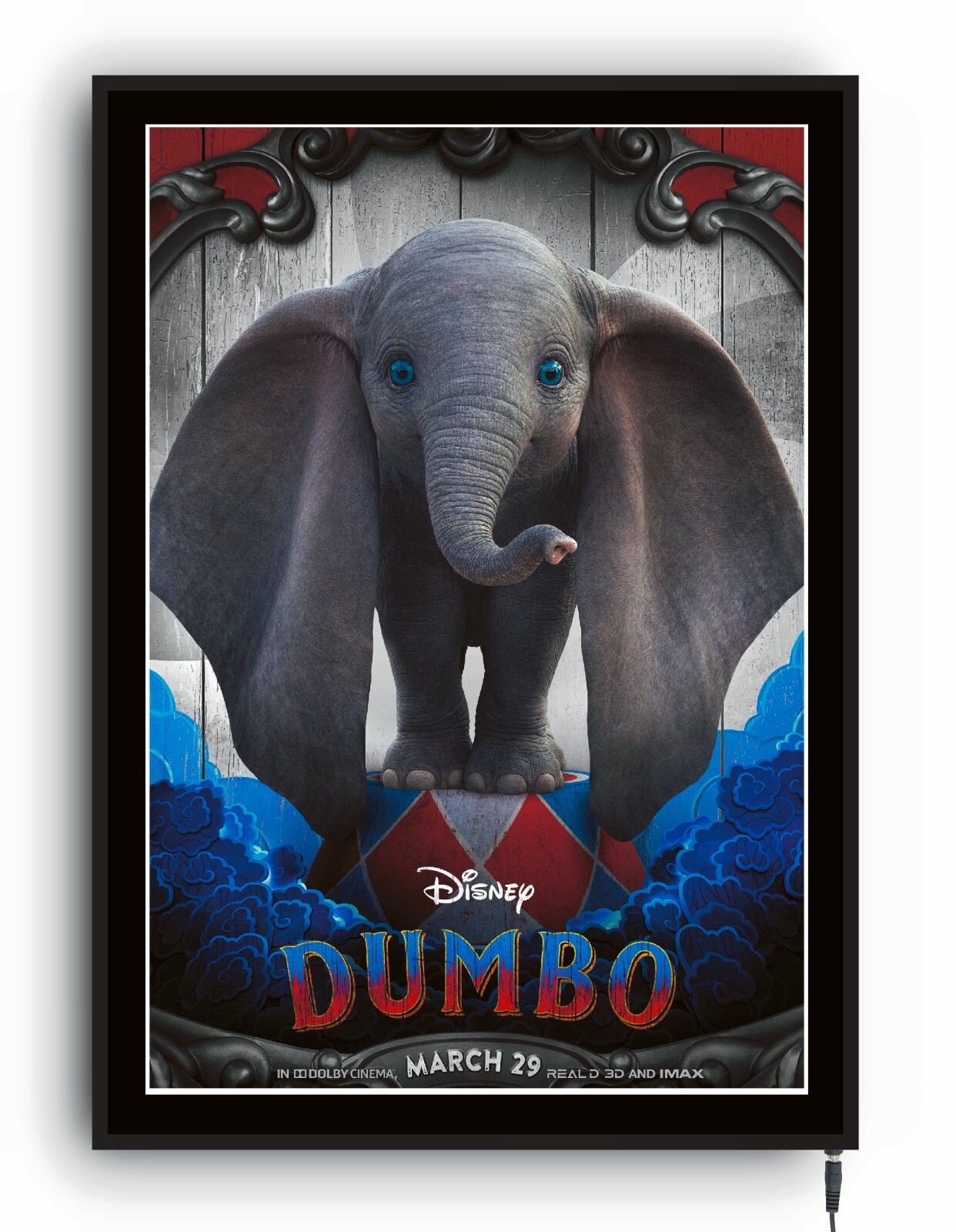 THX Illuminated lightbox led sign home cinema movie theatre room digital