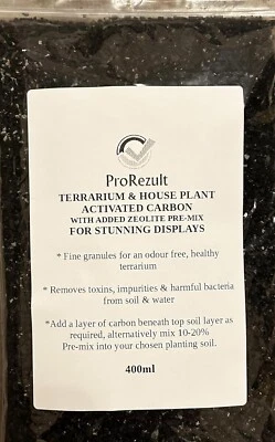 PROREZULT Terrarium Horticultural Activated Carbon Charcoal Granules with Added Zeolite