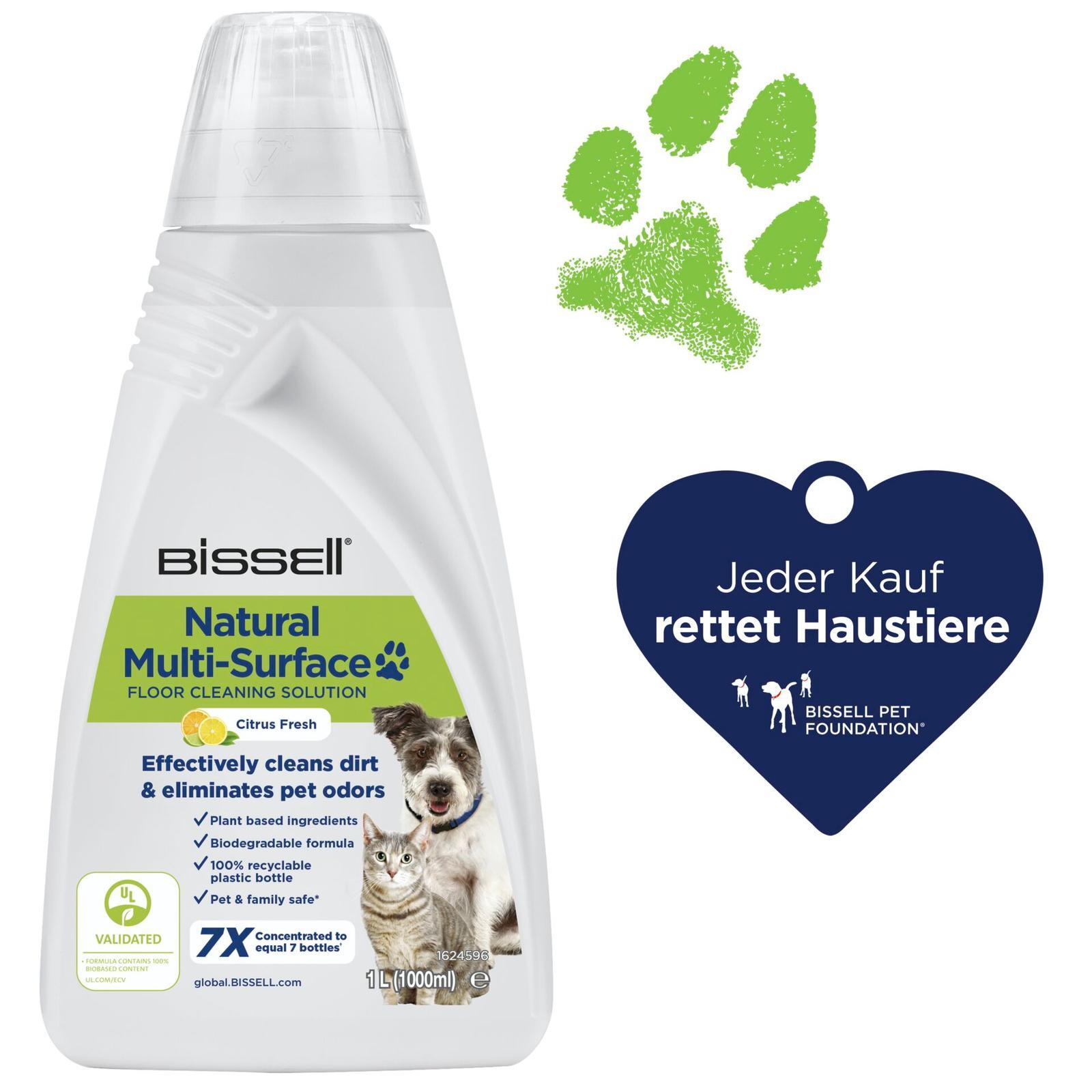 BISSELL Natural Multi Surface 1Л ПЭТ Универсальное средство для восстановления поверхности