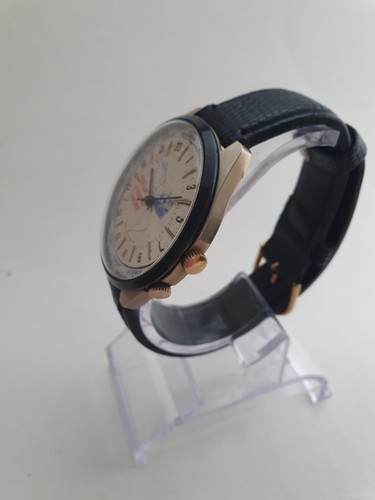 Russian Raketa Worldtimer 24H 500 America in Russian zirconium - Bild 5 von 9