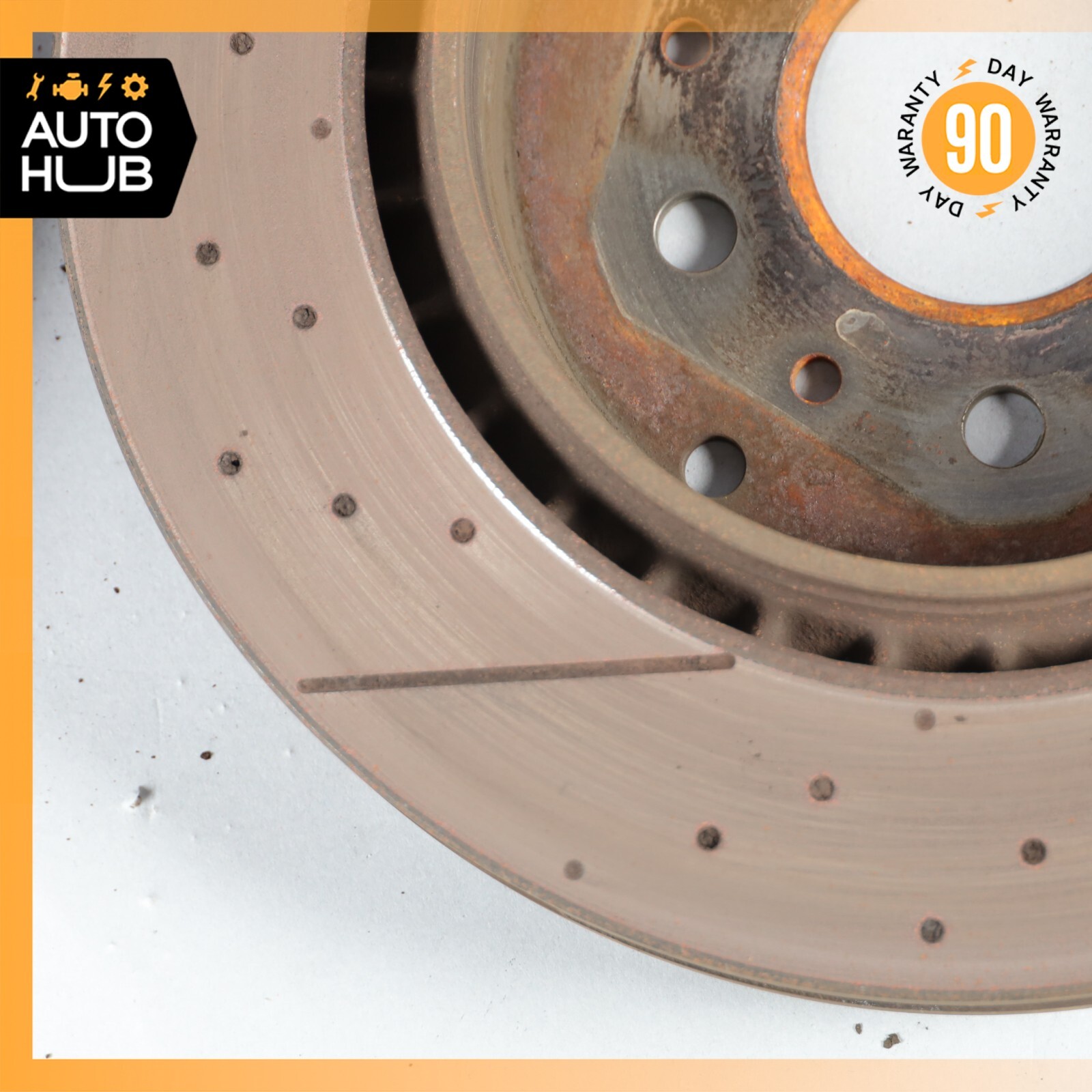 Maserati GranTurismo M145 Rear Brake Rotors Disc Left & Right Set of 2 OEM