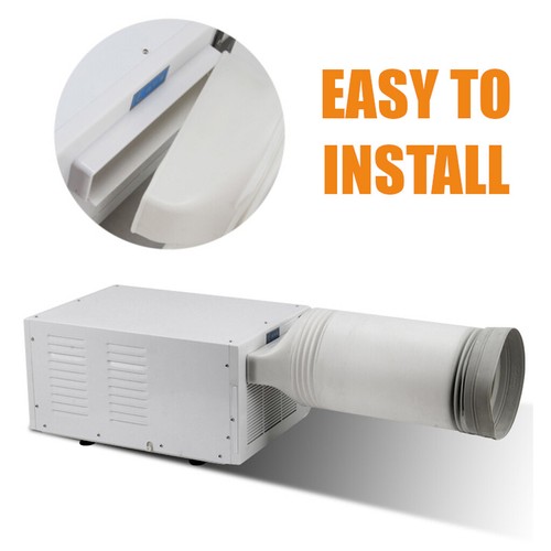 Mini Mobile Klimaanlage Kühler 550W Kompakt Einbau Klimagerät Fensterklimagerät - Bild 13 von 20