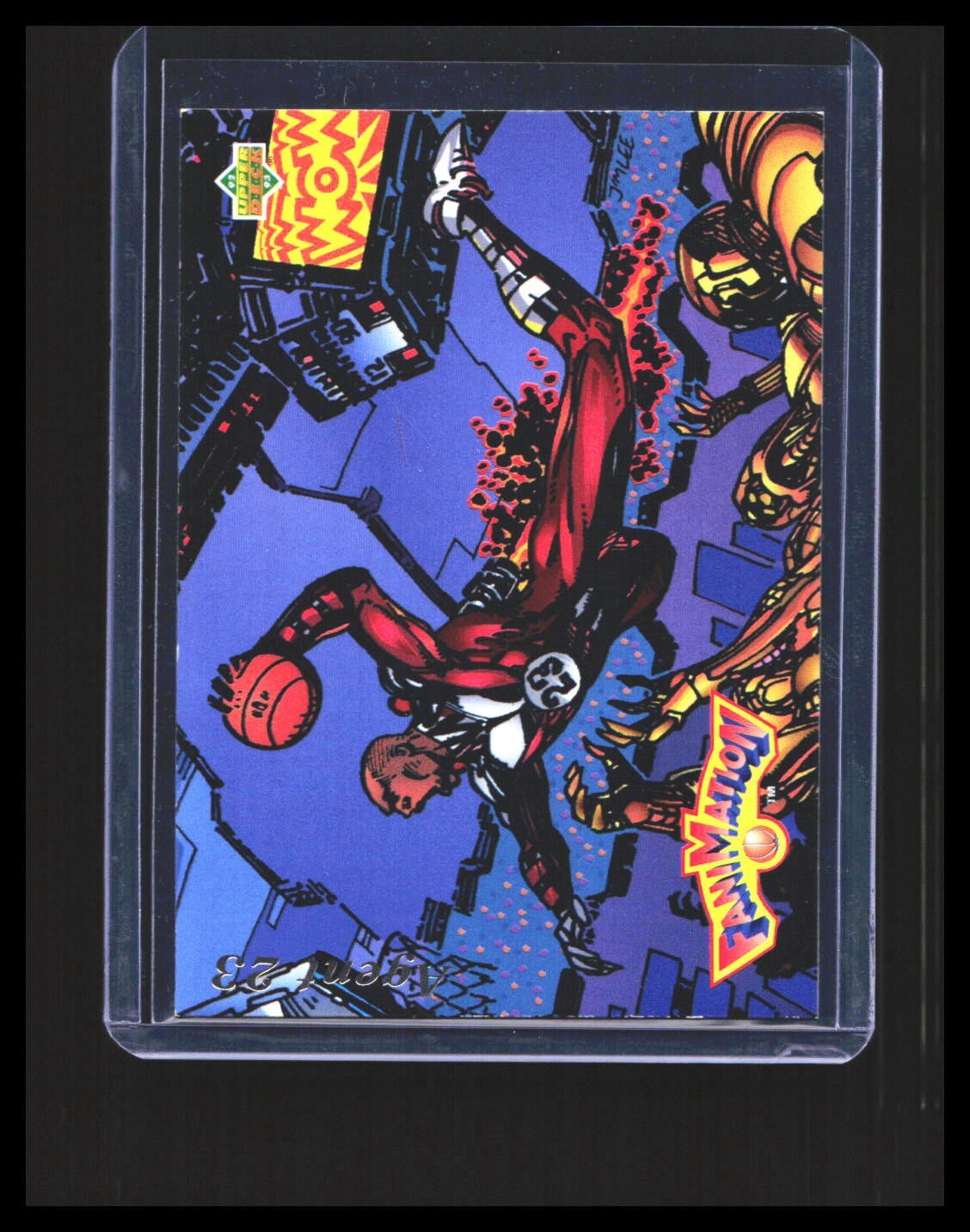 1992-93 Michael Jordan - Upper Deck - FaniMation  Agent 23 #506 Chicago Bulls C