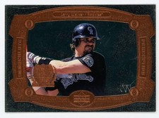 1998 Upper Deck Larry Walker Immaculate Perception #125 #/1000 Rockies