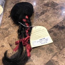 Wee 3 doll wig Yum Yum Sz 12-13 Black New W Tags