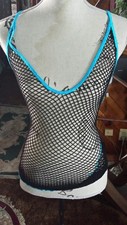 NEW   ELEGANT MOMENTS   BLACK NETTED MESH   COVER-UP   ONE SIZE
