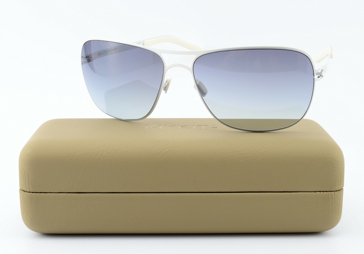 MYKITA Sonnenbrille No.1 SUN BURT Col050 Hellgrau Silber 61-16 135