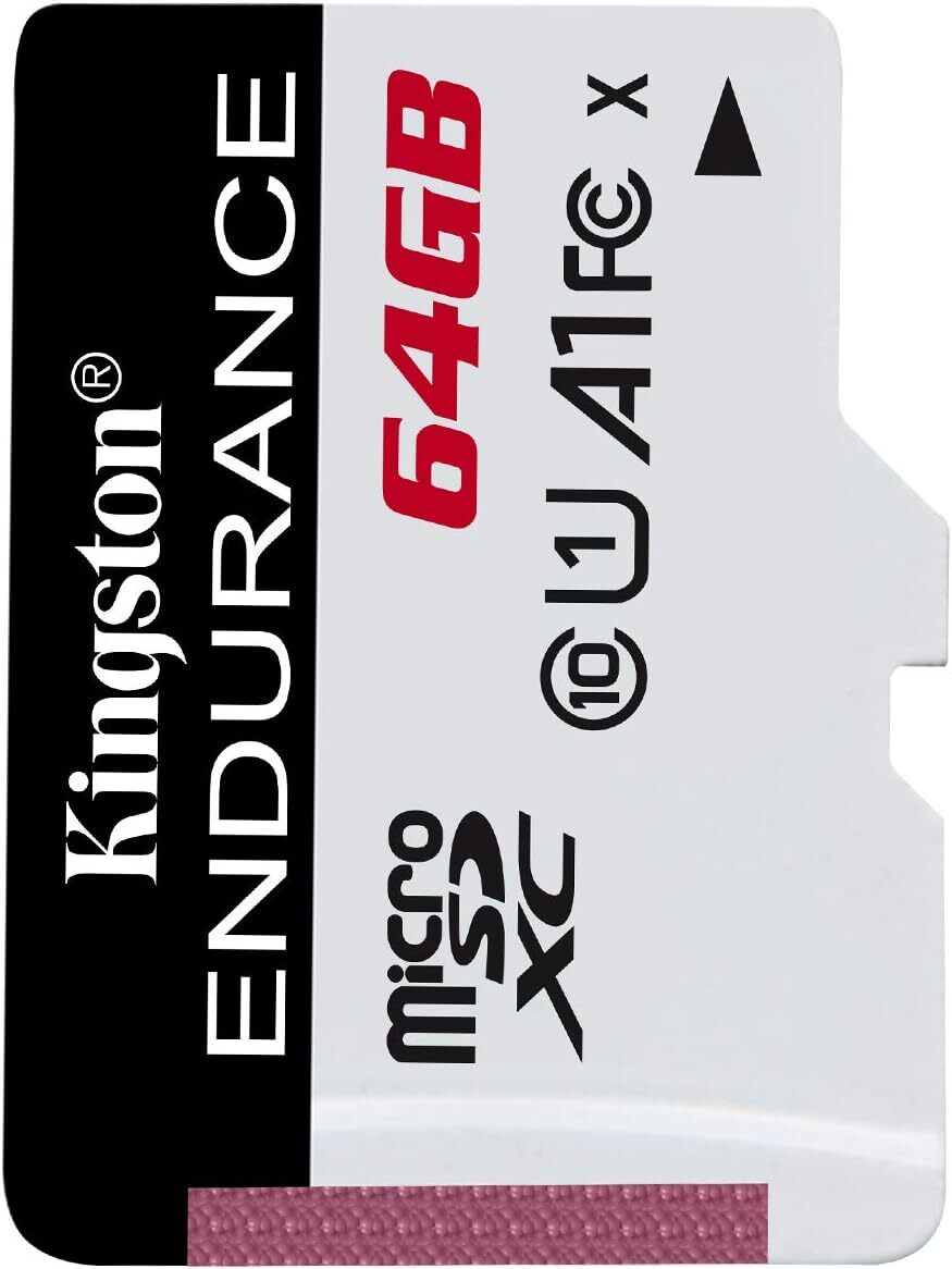 Kingston High Endurance microSDXC95R/30W C10 A1 UHS-I SDCE/64GB 64 GB