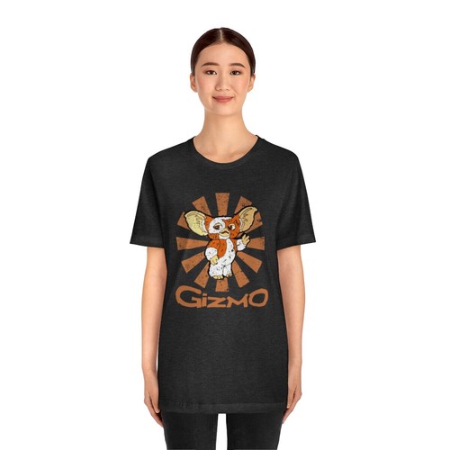 Gremlins 80s Movie T-Shirt Featuring Gizmo New Printed on Bella+Canvas 3001 Tee - Picture 61 of 84