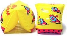 Seaich Ladybug Inflatable Swim Arm Floaties for Kids  9 x 6 Inches Inflatable
