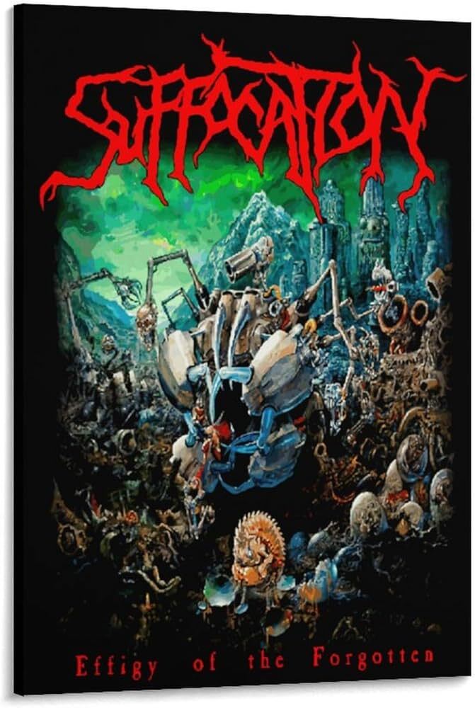 Suffocation Effigy Of The Forgotten Wall Art Print – Metal