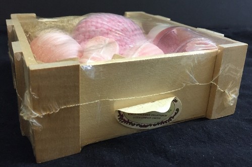 Gift Box with Wisp 100% Vegetable Oil Soap and Sea Salt 5" x 5" Gift Box - Picture 2 of 5