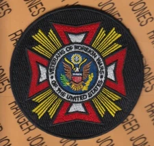 USA Veterans of Foreign Wars VFW ~3.75" pocket patch c/e