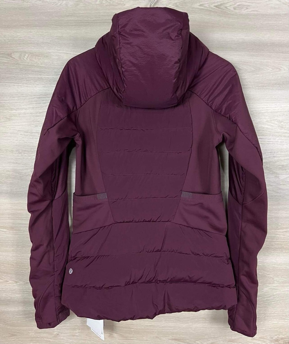 Lululemon Down For It All Jacket Size 12 Dark Adobe DKAD
