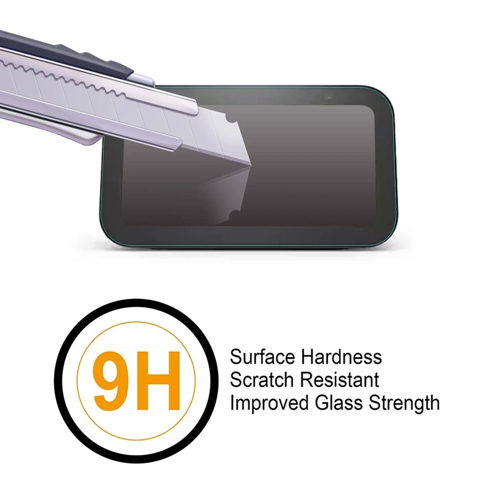 2X Supershieldz Tempered Glass Screen Protector for Amazon Echo Show 5 (3rd Gen) - Image 3 of 4