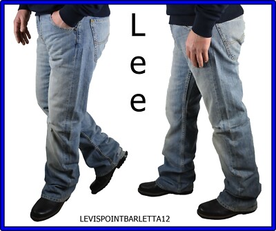 Jeans larghi da uomo lee pantaloni a gamba larga hip hop rap baggy
