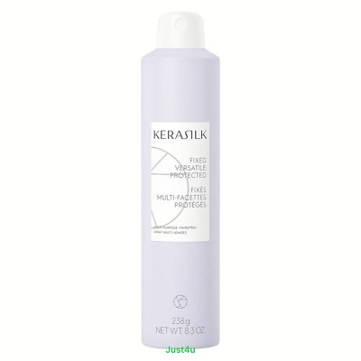 KERASILK Multi-Purpose Hairspray Fixed Versatile Protected, 8.3oz.