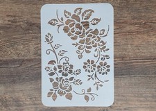 Schablone 2 Wandbordüren floral ST-1010646 W...