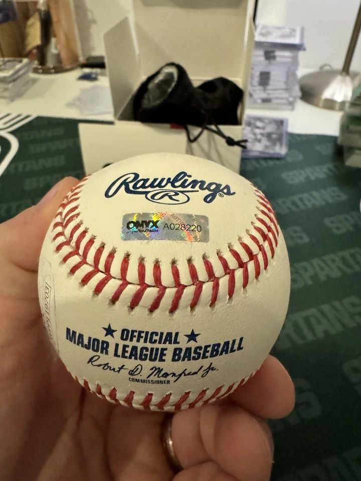 Jake Lamb 2023 Onyx Authenticated Preferred Players autographed baseball - Image 3 of 4